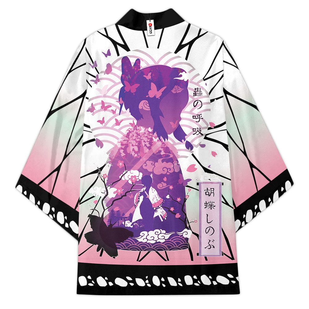 Shinobu Kocho Demon Slayer Kimono - Image 4