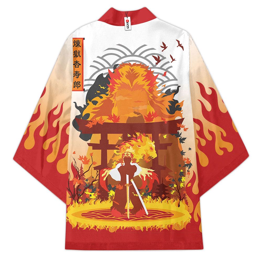 Rengoku Demon Slayer Kimono - Image 4