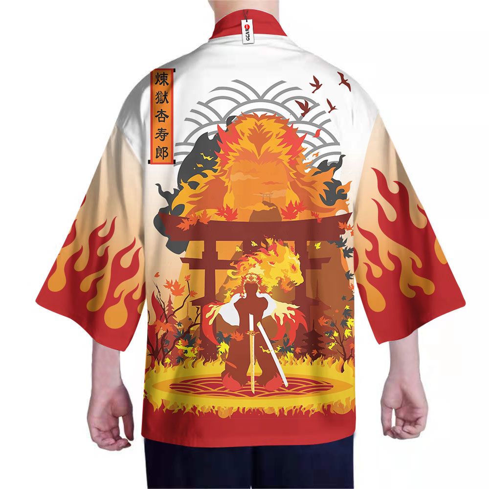 Rengoku Demon Slayer Kimono - Image 2