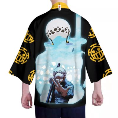 Alternative view of Trafalgar Law One Piece Kimono