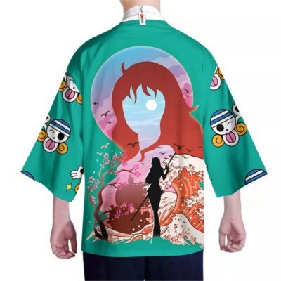 Alternative view of Anime Nami One Piece Kimono