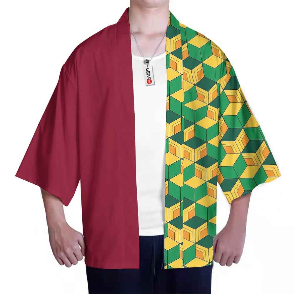 Giyuu Anime Demon Slayer Kimono - Image 3