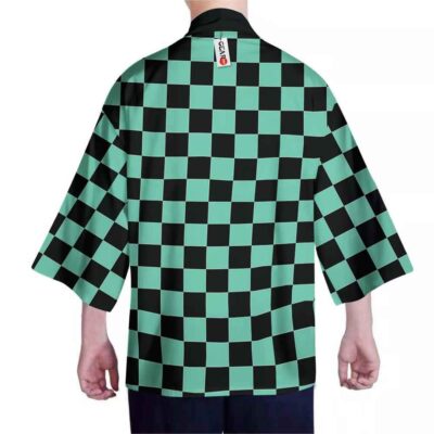 Alternative view of Hot Tanjiro Demon Slayer Kimono