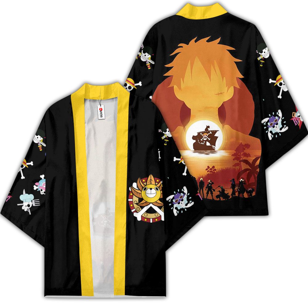 Straw Hat Pirates One Piece Kimono