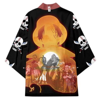 Alternative view of Shanks Red Hair Pirates One Piece Kimono
