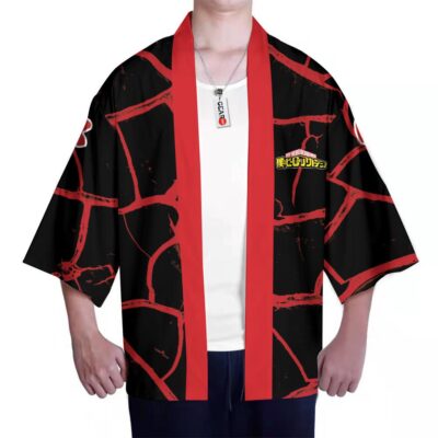 Alternative view of Red Riot Eijiro My Hero Academia Kimono