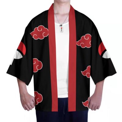 Alternative view of Akatsuki Itachi Naruto Kimono