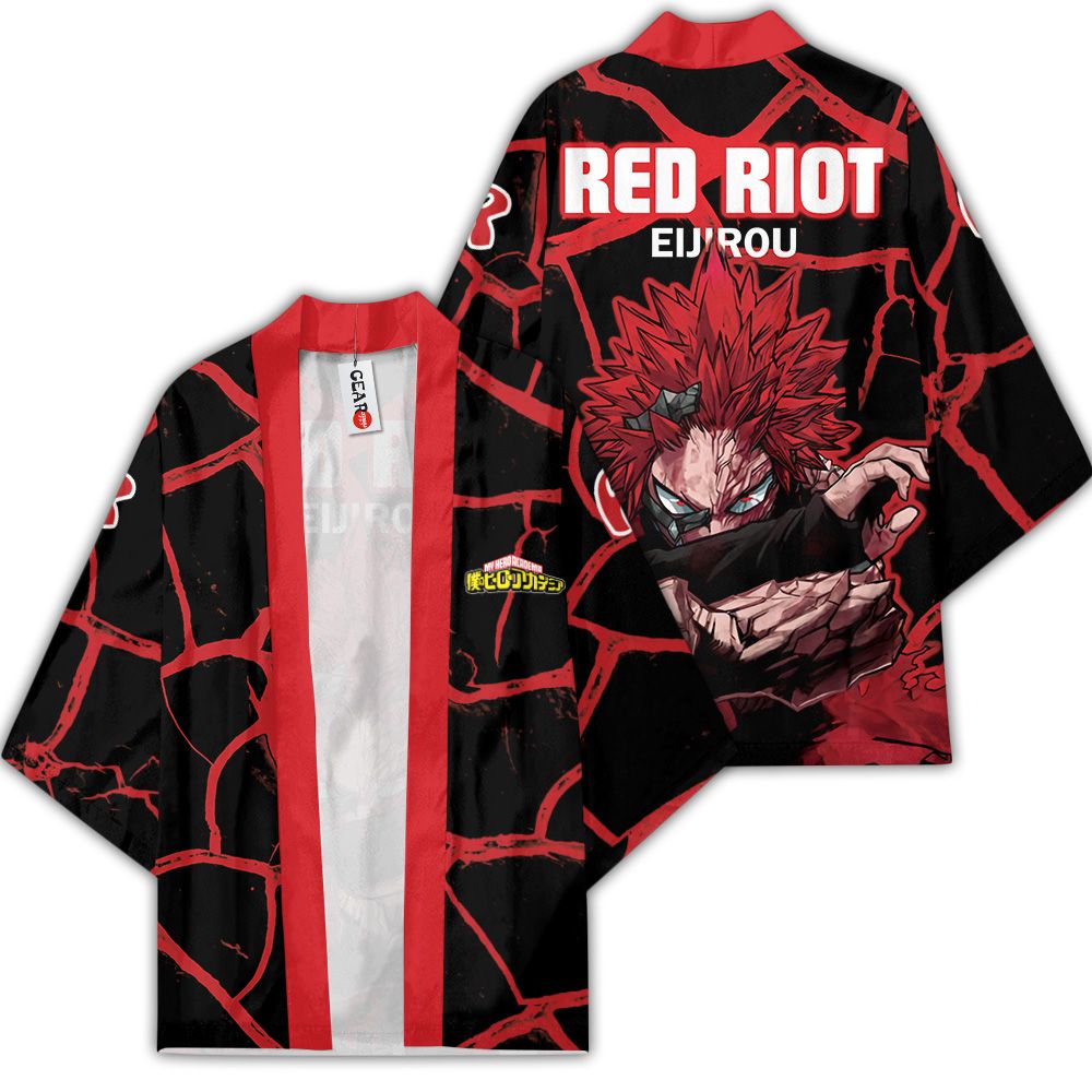 Red Riot Eijiro My Hero Academia Kimono