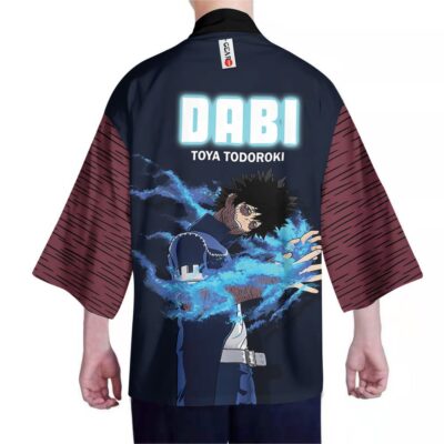 Alternative view of Dabi My Hero Academia Kimono