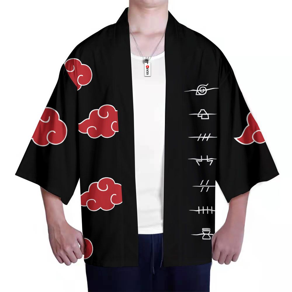Akatsuki CustomNaruto Kimono - Image 3