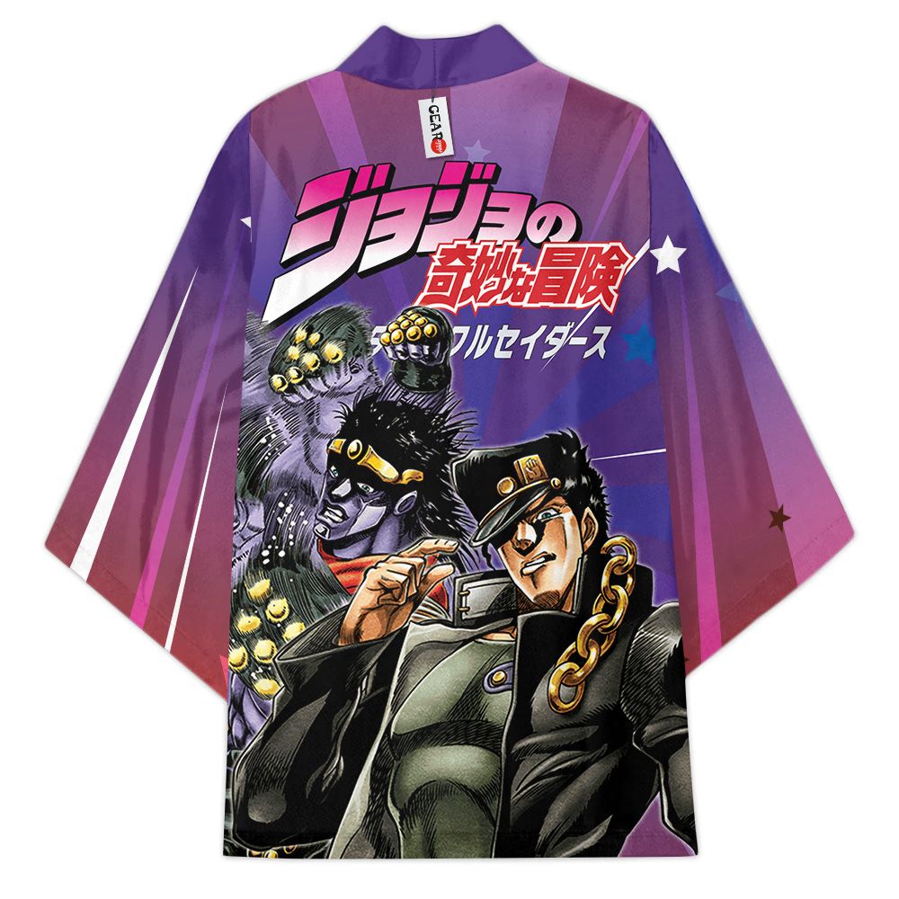 Jotaro Kujo Stand Jojo's Bizarre Adventure Kimono - Image 3