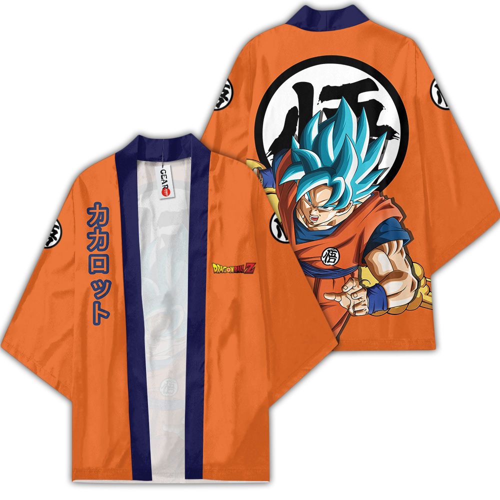 Goku Blue Dragon Ball Kimono