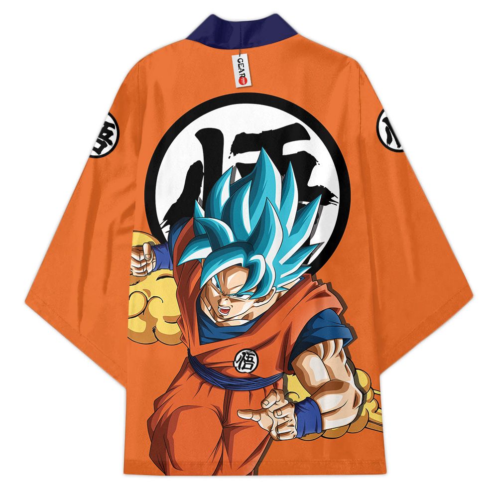 Goku Blue Dragon Ball Kimono - Image 3