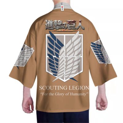 Alternative view of New Wing Attack on Titan Kimono
