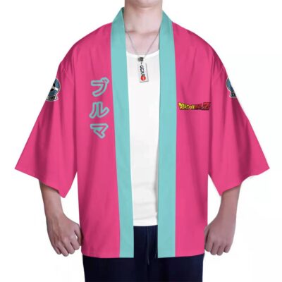 Alternative view of Bulma Anime Dragon Ball Kimono