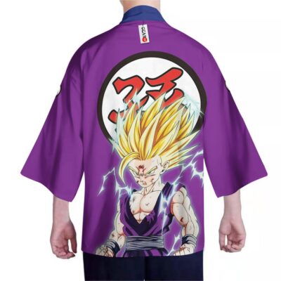 Alternative view of Design Gohan SSJ Dragon Ball Kimono