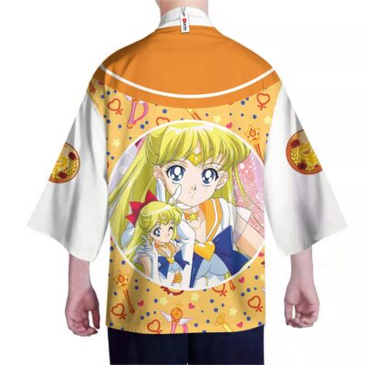 Alternative view of Sailor Venus Anime Sailor Moon Kimono