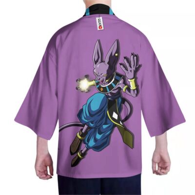 Alternative view of Beerus Custom Dragon Ball Kimono