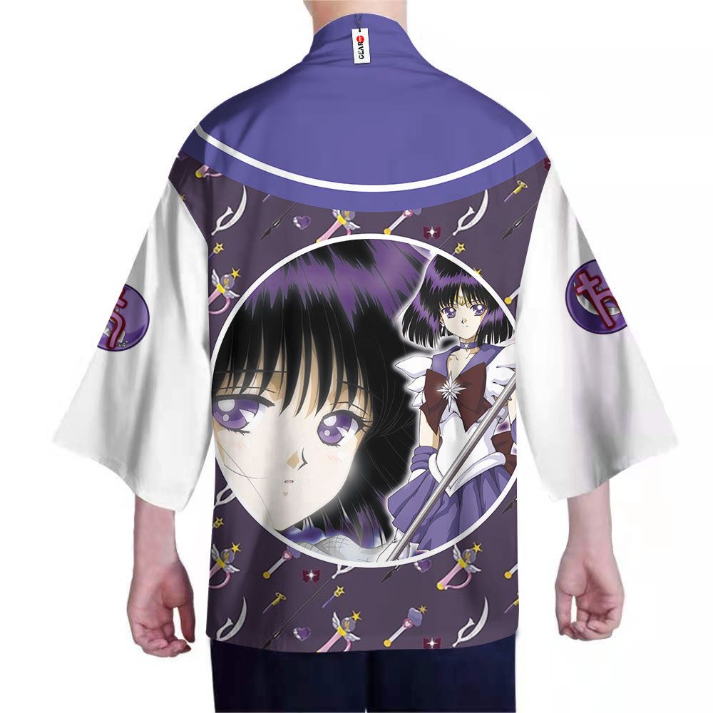 Sailor Saturn Anime Sailor Moon Kimono - Image 2