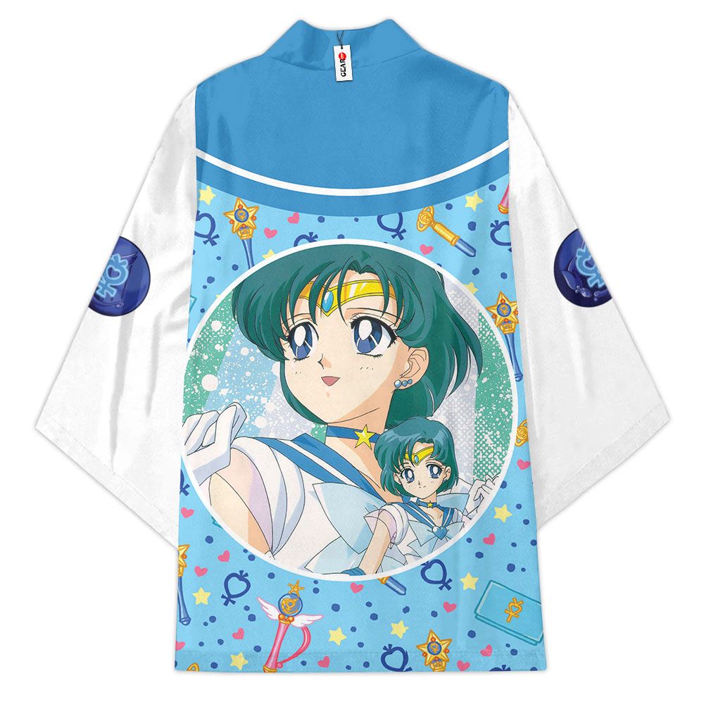 Sailor Mercury Anime Sailor Moon Kimono - Image 4