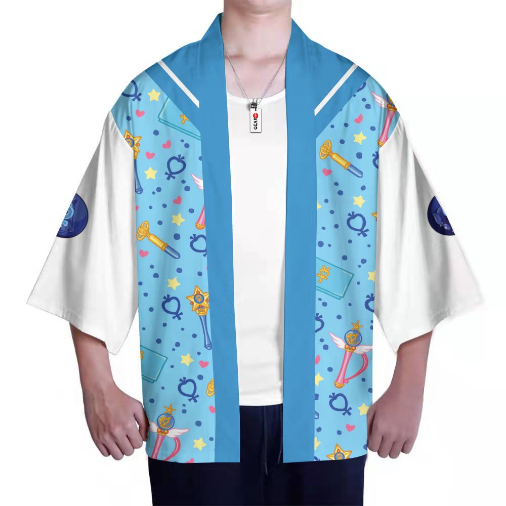 Sailor Mercury Anime Sailor Moon Kimono - Image 3