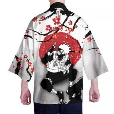 Alternative view of High-Quality Kakashi Naruto Kimono