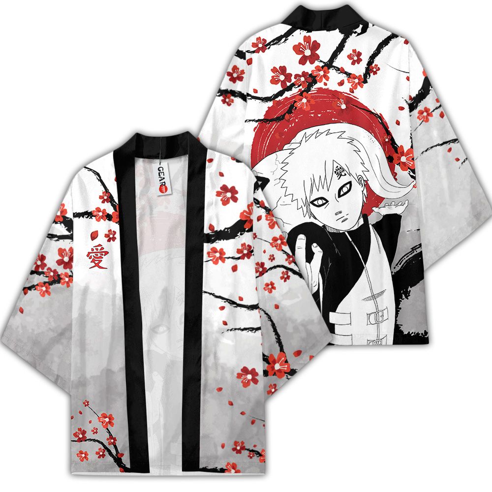 Anime Gaara Naruto Kimono