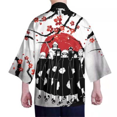 Alternative view of Akatsuki Naruto Anime Kimono