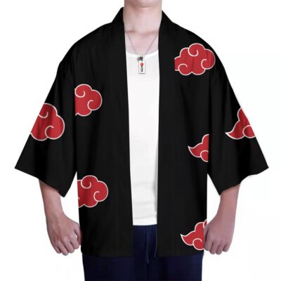 Alternative view of Akatsuki Clan Naruto Kimono