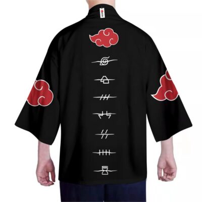 Alternative view of Design Akatsuki Naruto Kimono