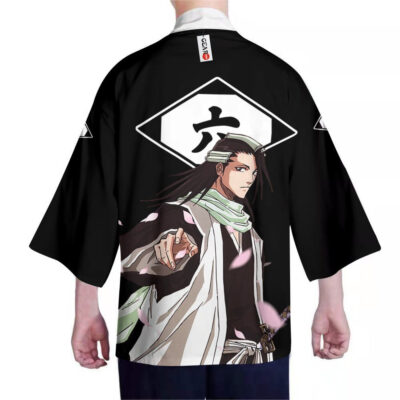 Alternative view of Byakuya Kuchiki Bleach Kimono