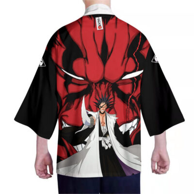 Alternative view of Kenpachi Zaraki Anime Bleach Kimono