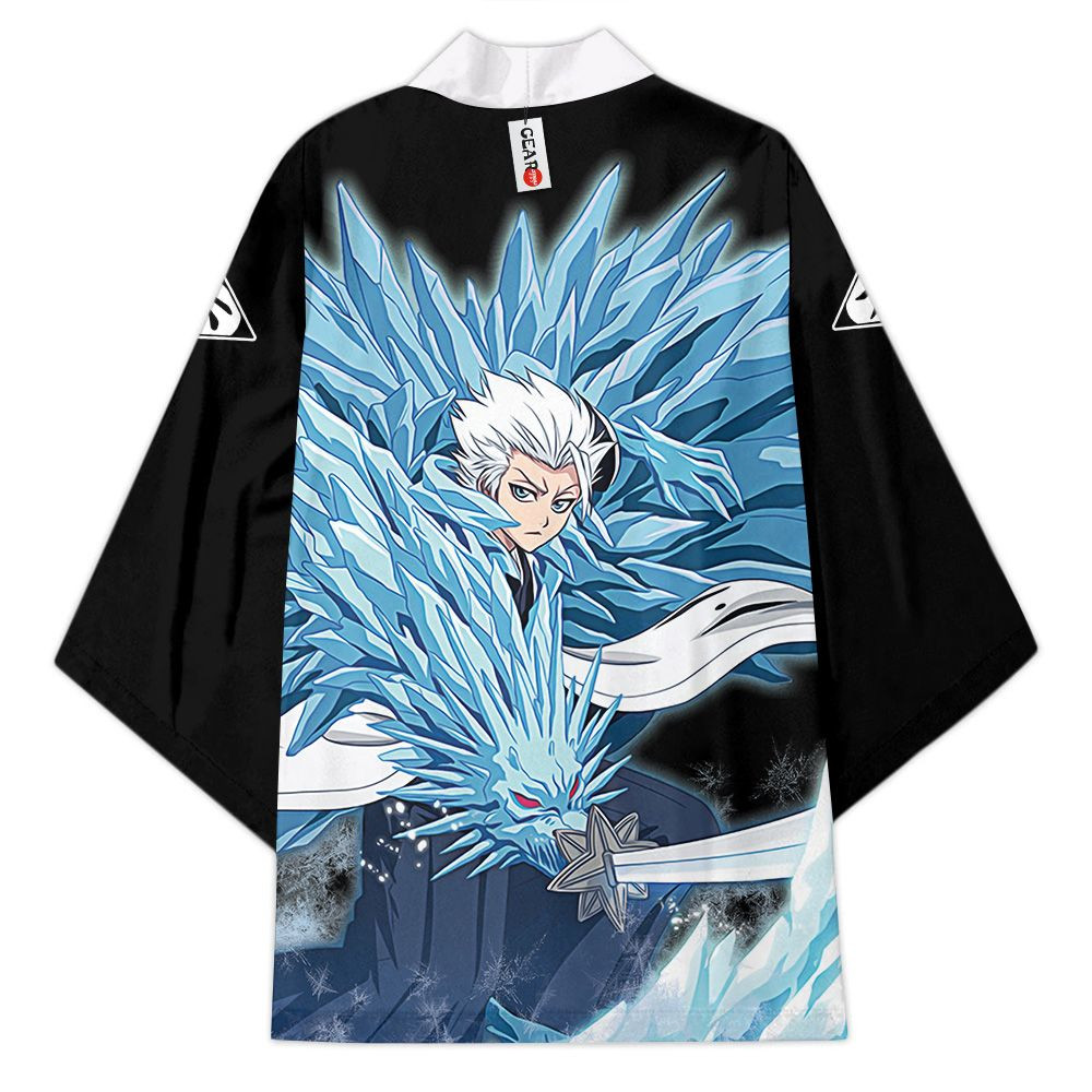 Anime Toshiro Hitsugaya Bleach Kimono - Image 4