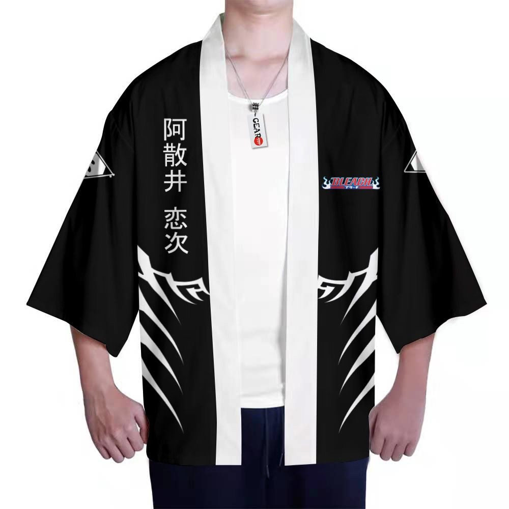 Renji Abarai Anime Bleach Kimono - Image 3