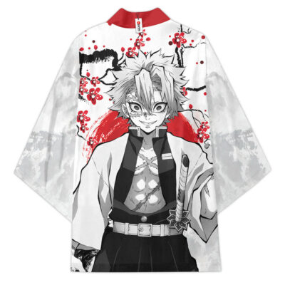 Alternative view of Shinazugawa Sanemi Kimetsu no Yaiba Kimono