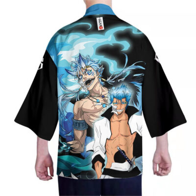 Alternative view of Grimmjow Anime Bleach Kimono