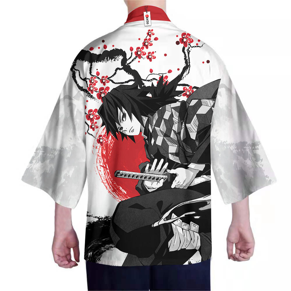Giyu Tomioka Kimetsu no Yaiba Kimono - Image 4
