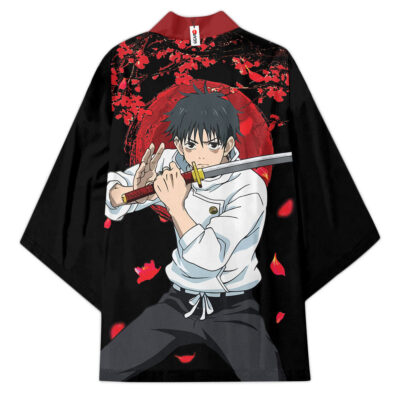 Alternative view of Yuta Okkotsu Jujutsu Kaisen Kimono