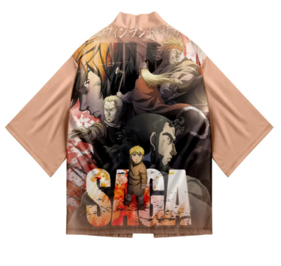 Alternative view of Vinland Saga Anime Design Kimono