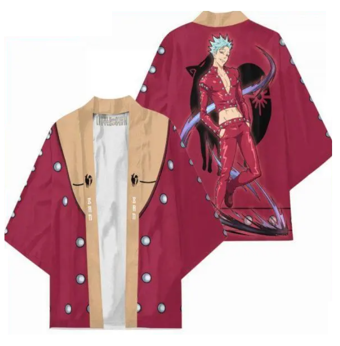 Seven Deadly Sins Fashion Kimono