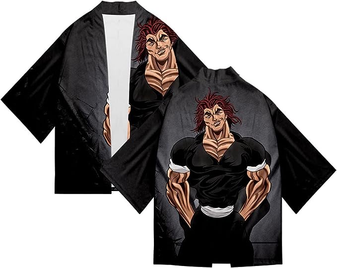 Vintage Baki Anime Kimono