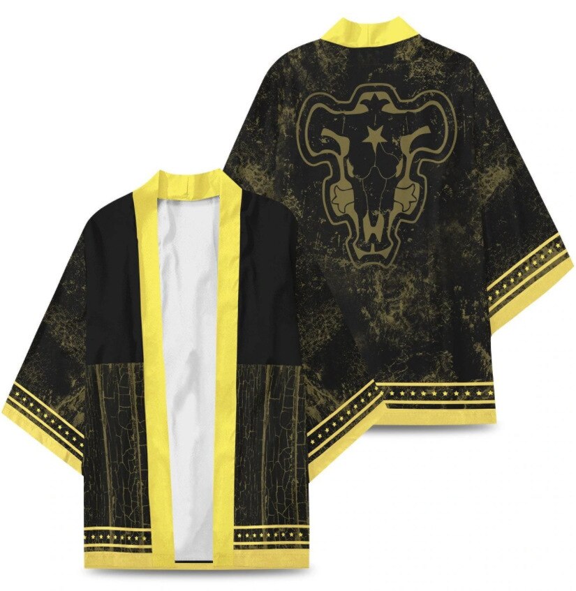 Anime Black Clover Asta Emperor Kimono
