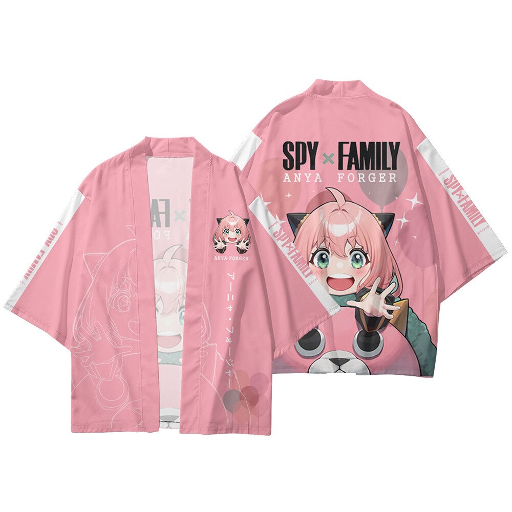 Design Spy x Family Anime Kimono