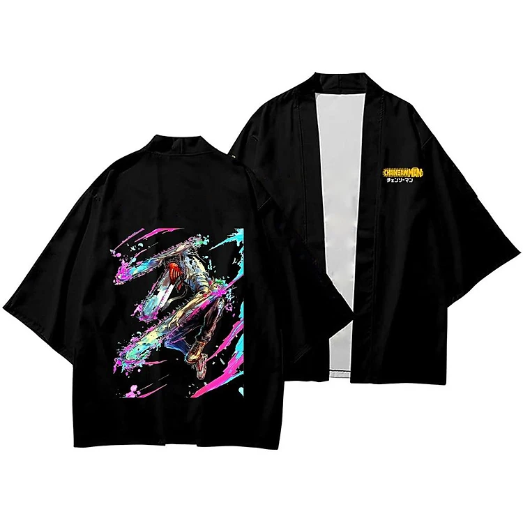 Unisex Chainsaw Man Anime Kimono