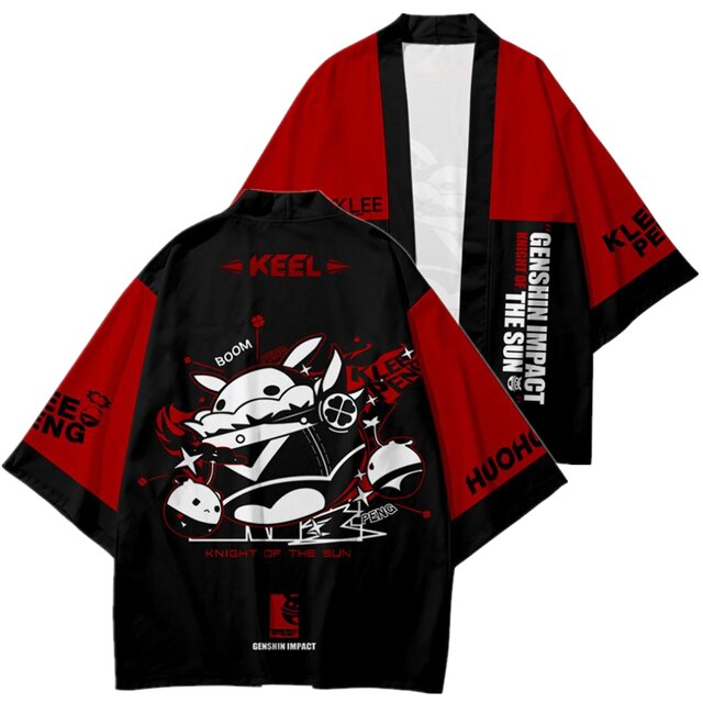 Japanese Anime Genshin Impact Kimono