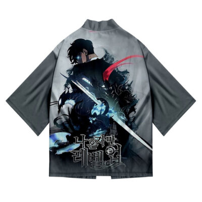 Alternative view of Design Solo Leveling Anime Kimono