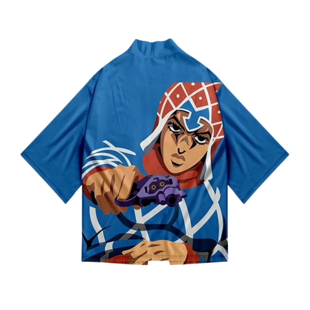 Anime Summer Jojo's Bizarre Adventure Kimono
