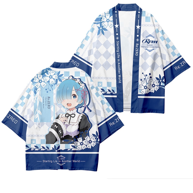 3D Print Rem Cosplay Haori Re: Zero Kimono