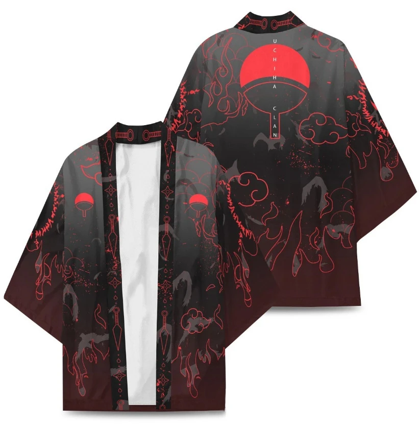 Itachi Uchiha Akatsuki Silent Moon Kimono