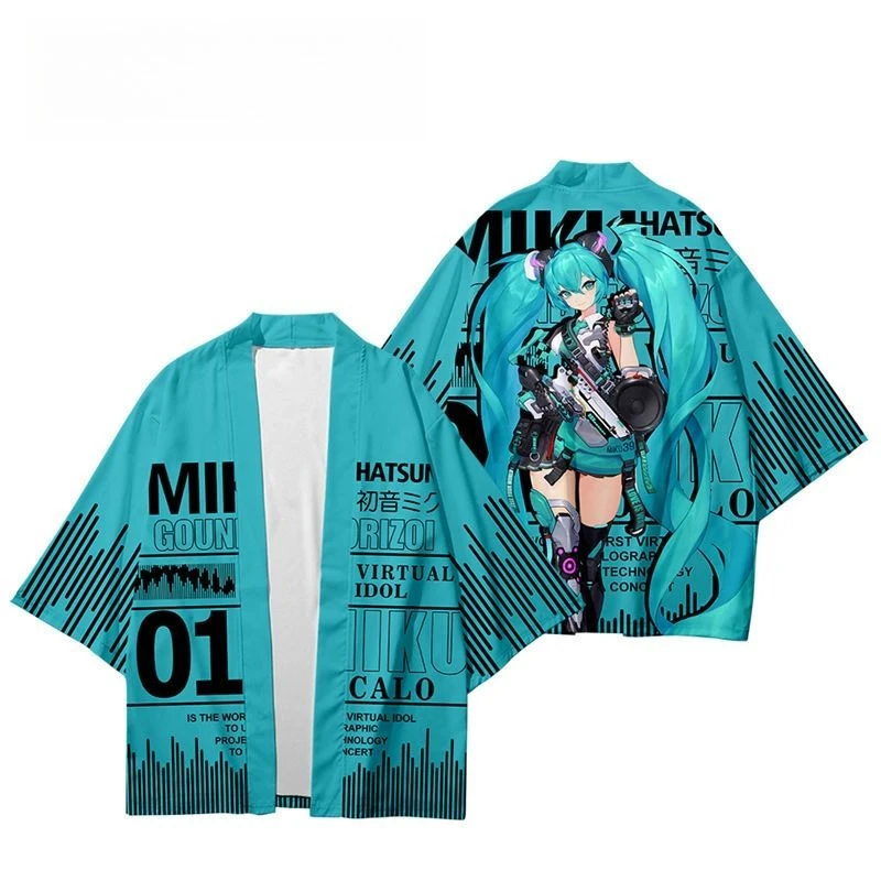 Hatsune Miku Kawaii Anime Kimono